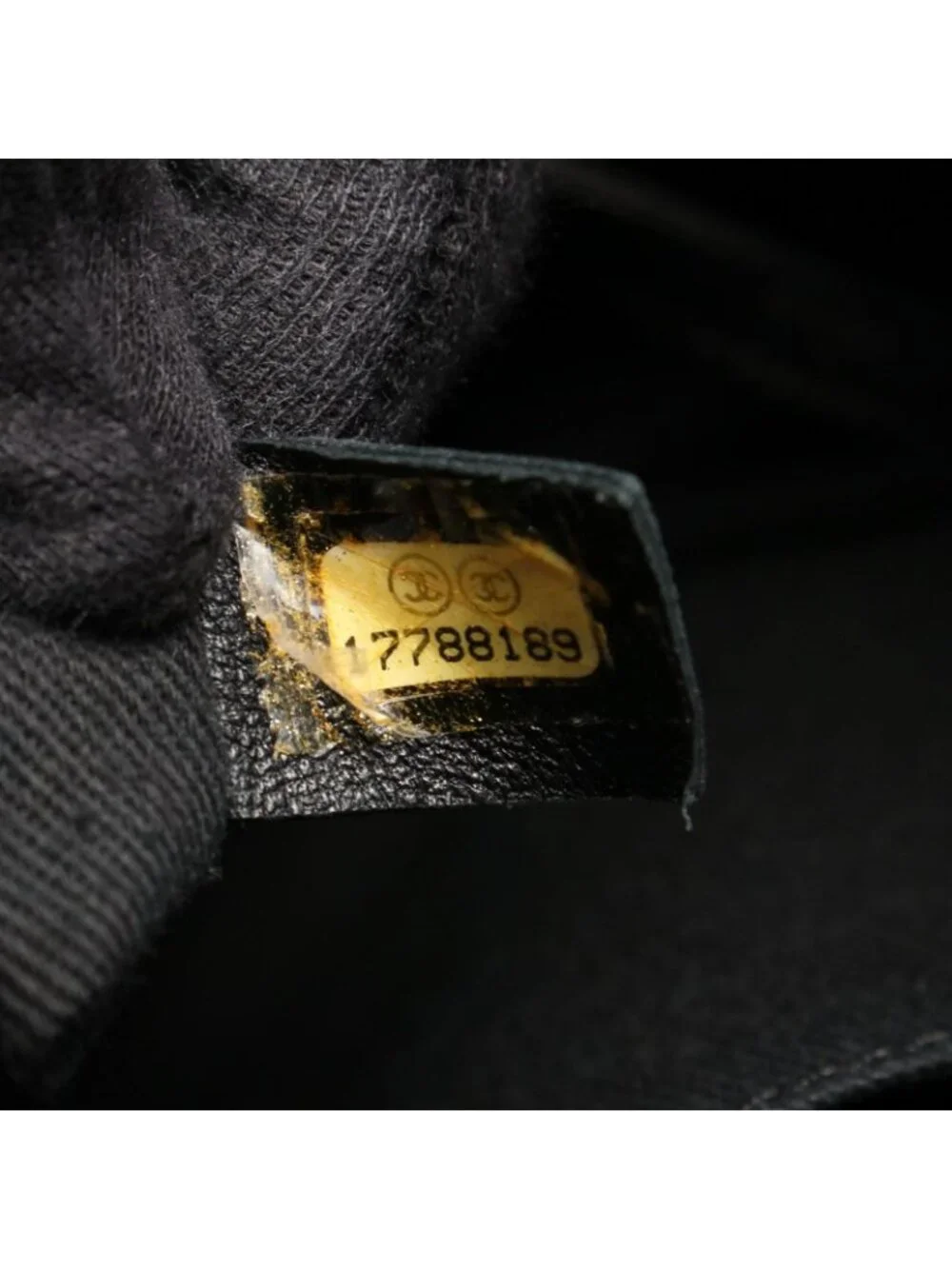 Chanel Tote Bag Paris Biarritz Navy Black Nylon Leather